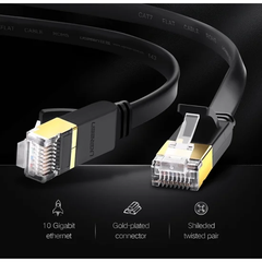 Cáp mạng 2 đầu đúc Cat7 UTP dây dẹt UGREEN NW106