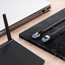 áp mạng Cat8 UGREEN NW153 – Hỗ trợ chuẩn BASE-T 40Gbps – Đầu đúc sẵn,Dây bọc dù