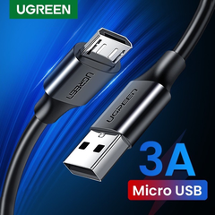 Cáp sạc Micro USB UGREEN US289 Sạc ổn định dòng 2.4A, tốc độ truyền dữ liệu 480Mbps