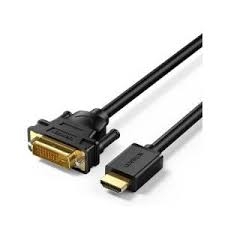 Cáp Chuyển HDMI sang DVI-D 24+1 UGREEN HD106 hỗ trợ hai chiều dài từ 1m-5m