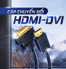 Cáp Chuyển HDMI sang DVI-D 24+1 UGREEN HD106 hỗ trợ hai chiều dài từ 1m-5m