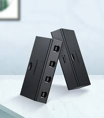 Bộ Chia Sẻ USB 2.0 4 Máy Tính Một Máy In Ugreen 30346