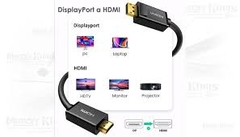 Cáp chuyển đổi DisplayPort sang HDMI UGREEN DP101 hỗ trợ 4k60hz Chính Hãng