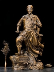 Tượng Hưng Đạo Vương - Trần Quốc Tuấn bằng đồng