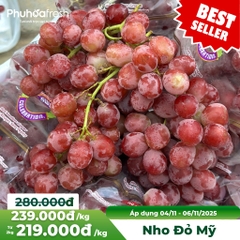 Nho Đỏ Mỹ