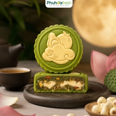 Bánh Trung Thu Vị Bơ Dừa Hạt Dẻ Cười 120g - Cái Lò Nướng