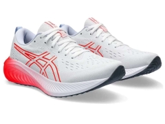 Giày Chạy Bộ Nữ Asics Gel-Excite 10 - White/Sunrise Red