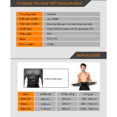 [Mã MASOMLM3 giảm 15% tối đa 50K đơn 150K] Đai lưng tập gym có nẹp thép cao cấp Aolikes AL7996