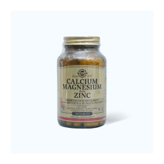 Viên uống Calcium Magnesium plus Zinc L/100v SOLGAR Hỗ trợ cơ xương chắc khỏe
