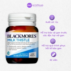 Viên uống Milk Thistle Lọ 42v BLACKMORES giải độc, bảo vệ và tăng chức năng gan