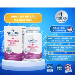 Viên Uống DHA Nordic Naturals Prenatal Dành Cho Mẹ Bầu 90 Viên