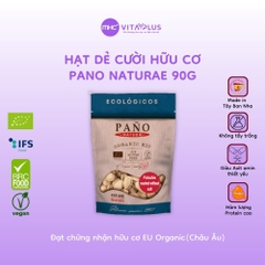 Hạt dẻ cười rang hữu cơ Pano Naturae 90g - Tây Ban Nha