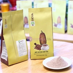 Bột cacao hòa tan 3 trong 1 Deva Food Loại 250g