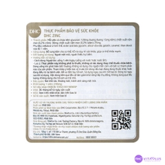 Viên uống Zinc 15 Ngày G/15v DHC