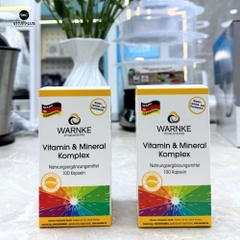 Viên uống Vitamin & Mineral Komplex H/100v WARNKE Vitamin khoáng chất tổng hợp