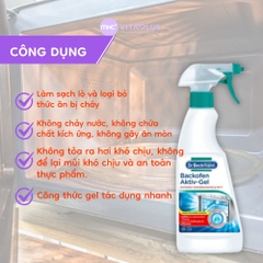 Dụng dịch vệ sinh lò nướng và lò vi sóng DR Beckmann 375ml
