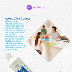Tẩy rửa đa năng nhiều bề mặt hữu cơ Harmonie Verte 1L