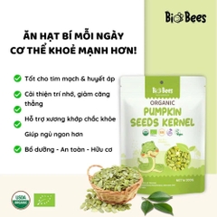 Hạt bí hữu cơ 200gr - BioBees