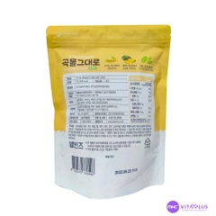 Bánh gạo lứt ăn dặm hữu cơ cho bé vị bí ngô Alvins 25g