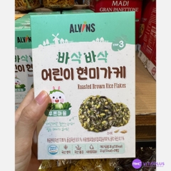 Gia vị rắc cơm cho bé vị rau củ Alvins 28g