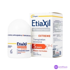 Lăn khử mùi đặc trị H/15ml ETIAXIL da thường ( Nhãn đỏ)