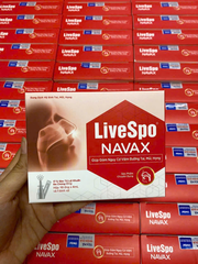 LiveSpo NAVAX Đỏ Dung dịch vệ sinh tai, mũi, họng - hộp 10 ống