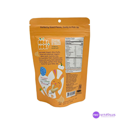 Thực phẩm bổ sung bánh gạo ăn dặm hữu cơ cho bé Nobi Nobi vị chuối, bí đỏ, cà rốt 15g (từ 8 tháng tuổi)