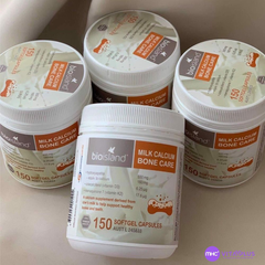 Viên sữa bổ sung canxi Bio Island Milk Calcium Bone Care 150 viên cho mẹ bầu