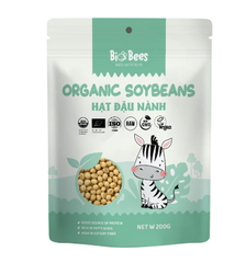 Hạt đậu nành hữu cơ 200gr - BioBees