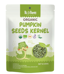 Hạt bí hữu cơ 200gr - BioBees