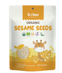 Hạt vừng/mè hữu cơ 200gr - BioBees