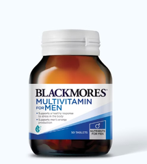 Viên uống Men's Performance Multi L/50v BLACKMORES Vitamin tổng hợp hỗ trợ sinh lực nam giới
