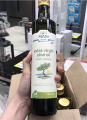 Dầu oliu hữu cơ ép lạnh Extra Virgin Olive 500ml