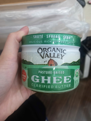 Bơ Ghee Organic Valley - 212g