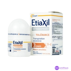 Lăn khử mùi đặc trị H/15ml ETIAXIL da siêu nhạy cảm ( Nhãn nâu)