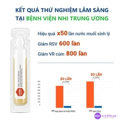 LiveSpo NAVAX Đỏ Dung dịch vệ sinh tai, mũi, họng - hộp 10 ống