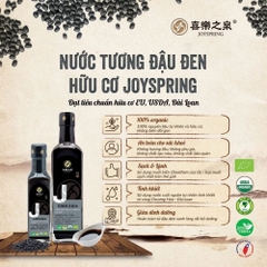 Nước tương đậu đen hữu cơ JoySpring 210ml