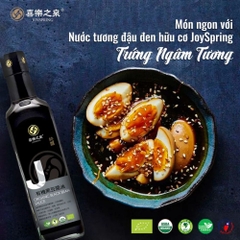 Nước tương đậu đen hữu cơ JoySpring 210ml