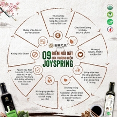 Nước tương hữu cơ ít muối Joyspring 500ml