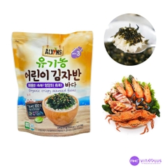Rong biển rắc cơm hữu cơ vị hải sản Alvins 21g