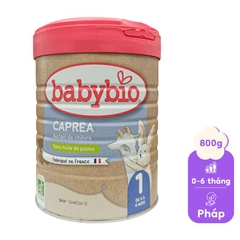 Sữa dê hữu cơ Babybio số 1 800g (0-6 tháng)