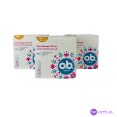 Tampons o.b. Original Normal 3 giọt mềm mịn 64st