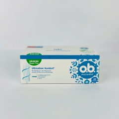 Tampons o.b. ProComfort SuperPlus 6 giọt kích thước nhỏ thấm hút mạnh, 32st