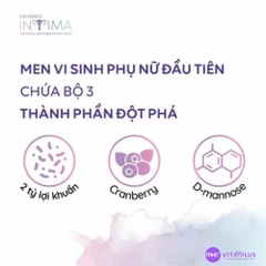 Viên uống men vi sinh Intima - Đức hộp 60 viên