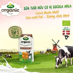 Sữa tươi hữu cơ vị Socola Arla 200ml