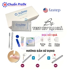 Que test HIV tại nhà Fastep USA kết quả chính xác