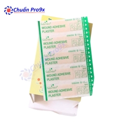 Băng dán cá nhân Greetmed hộp 100 miếng 72 x 19 mm ( Băng Y Tế )
