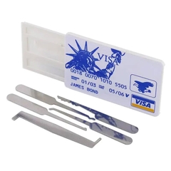 Bộ Dụng Cụ Mở Khóa Cơ Bản 5 Món Ngụy Trang Thẻ ATM Tiện Lợi (Dành Cho Học Nghề, EDC, Cứu Hộ Khẩn Cấp)