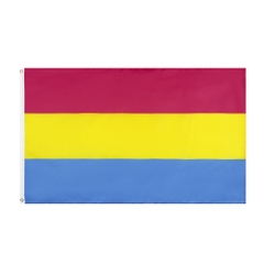 Cờ LGBT Pansexual cộng đồng người toàn tính