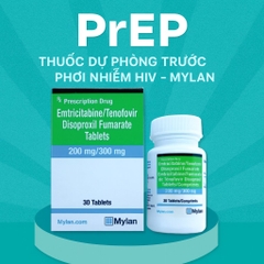 PrEP THUỐC DỰ PHÒNG TRƯỚC PHƠI NHIỄM HIV - MYLAN